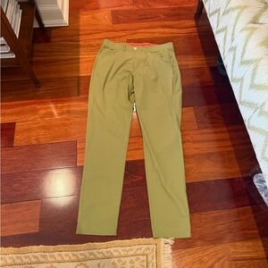 Men's Olive Green Casual Pants